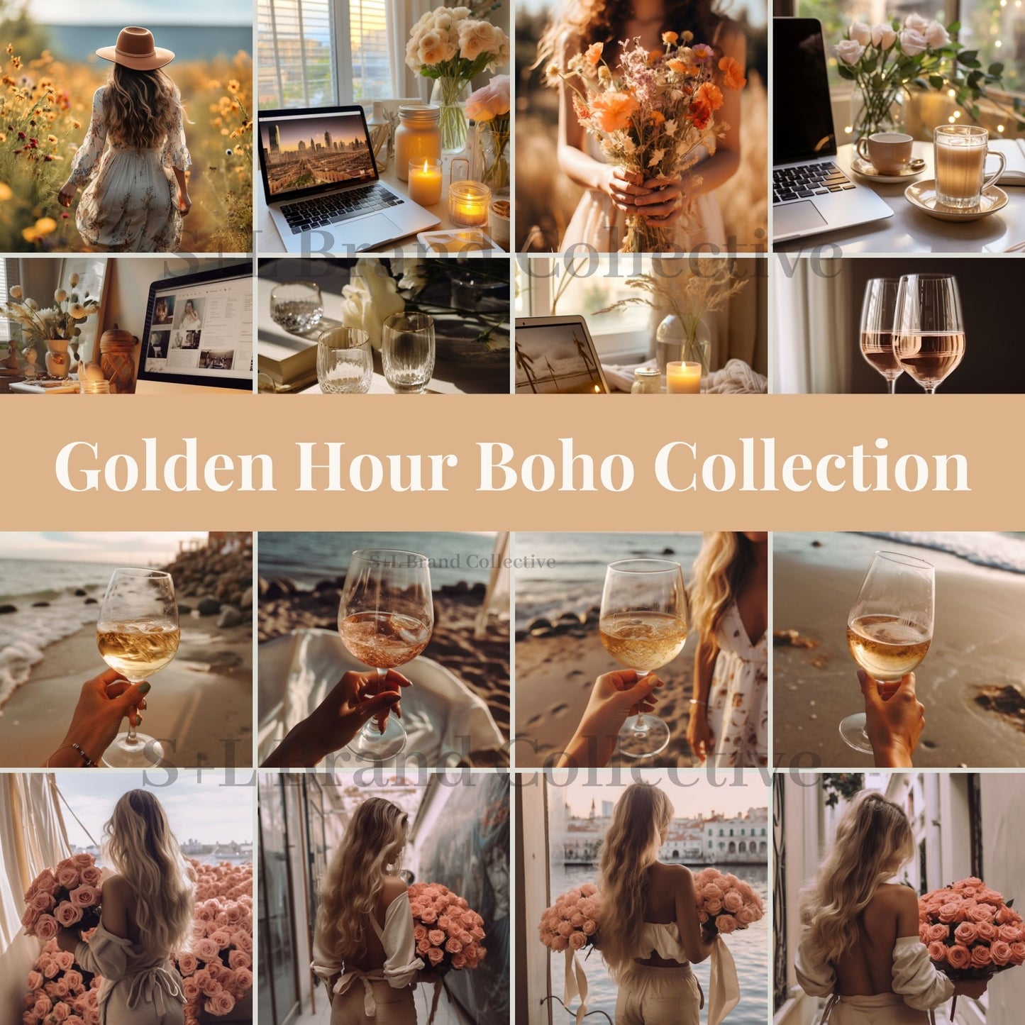 Stock Photo Aesthetic Golden Hour Collection