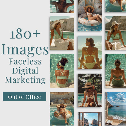 Stock Photo Aesthetic Out of Office Collection
