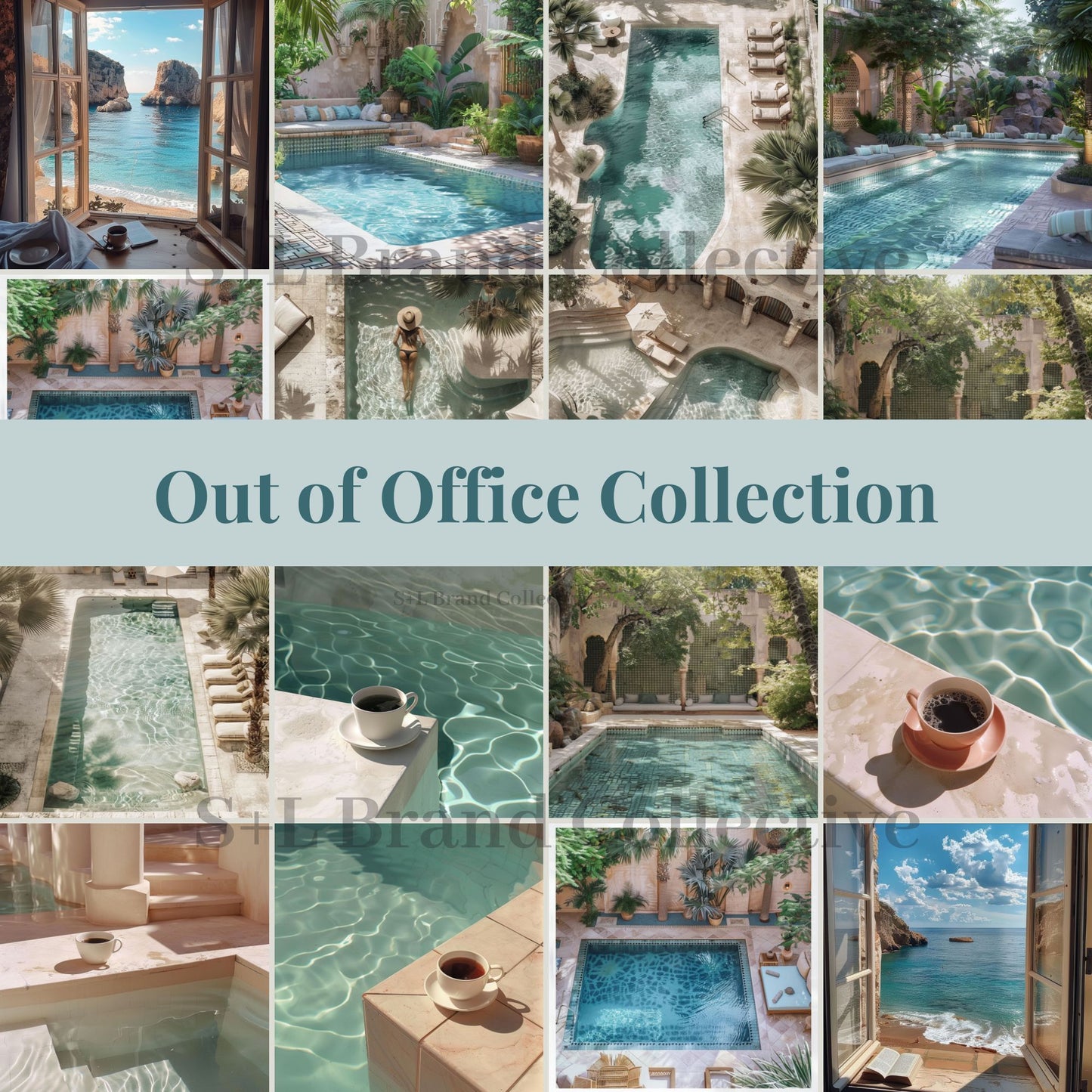 Stock Photo Aesthetic Out of Office Collection