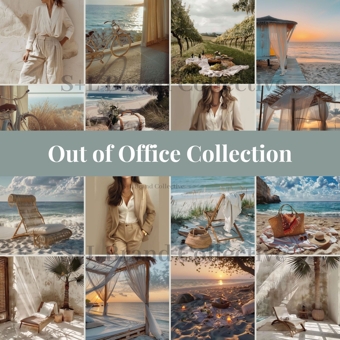 Stock Photo Aesthetic Out of Office Collection